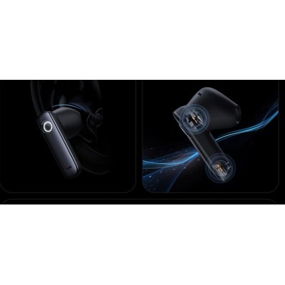 Baseus CM10 Smart, Intelligens wireless, egyoldalú vezeték nélküli fülhallgató autóhoz (fekete)