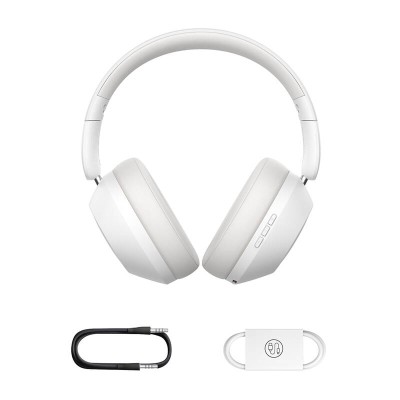 Baseus Bass 30 Max vezeték nélküli  Bluetooth 5.3 fejhallgató  (fehér)