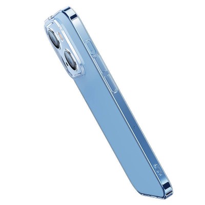 Baseus Crystal iPhone 14 Plus Átlátszó tok + edzett üvegfólia