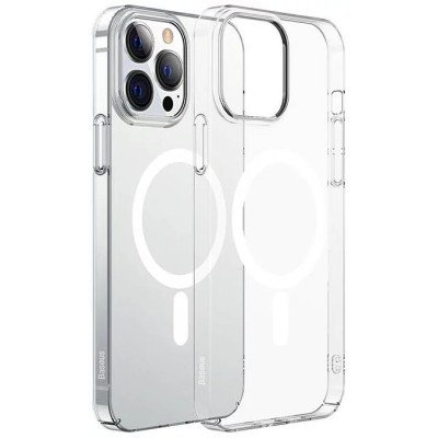 Baseus Crystal mágneses telefontok iPhone 13 Pro Max készülékhez (átlátszó)