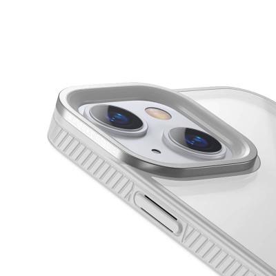 Baseus Crystal átlátszótok iPhone 13 készülékhez, szürke