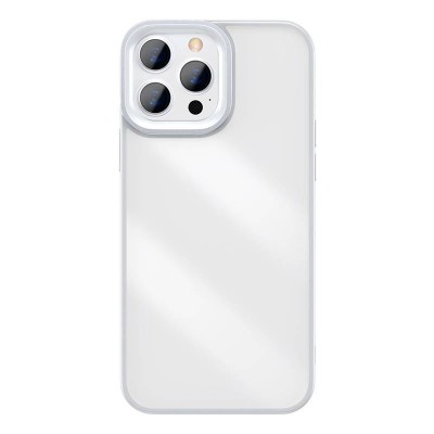 Baseus Crystal átlátszótok iPhone 13 Pro készülékhez, szürke