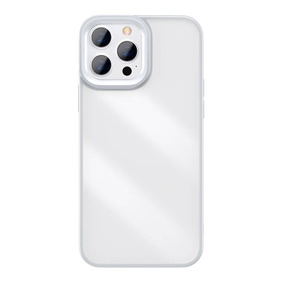 Baseus Crystal átlátszótok iPhone 13 Pro Max készülékhez, szürke