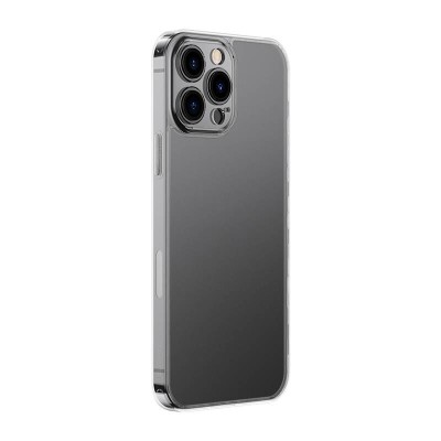 Baseus Frosted Glass telefontok iPhone 13 Pro (átlátszó)