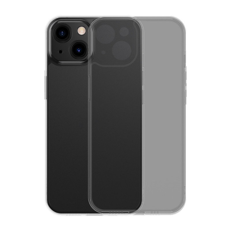 Baseus Frosted Glass iPhone 13 tok, fekete