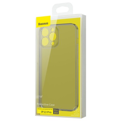 Baseus Frosted Glass iPhone 13 Pro tok, fekete