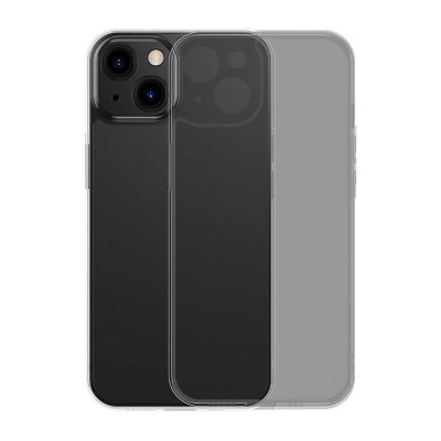 Baseus Matt üveg telefontok iPhone 13 Pro + Edzett üveg (fekete)