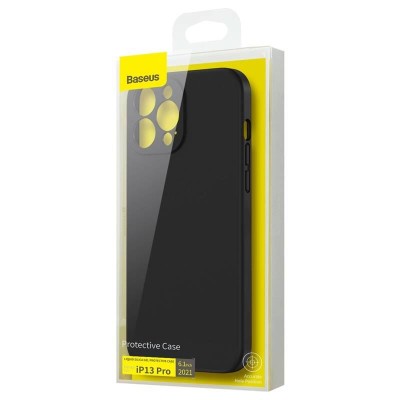 Baseus Liquid Silica iPhone 13 Pro szilikontok, fekete