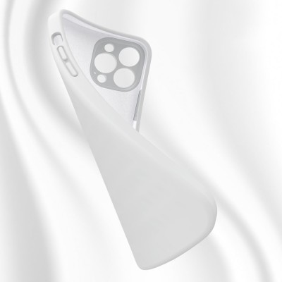 Baseus Liquid Silica iPhone 13 Pro szilikontok, fehér