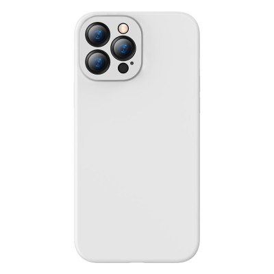 Baseus Liquid Silica iPhone 13 Pro szilikontok, fehér