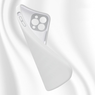 Baseus Liquid Silica iPhone 13 Pro Max szilikontok, fehér