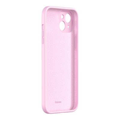 Baseus Liquid Silica iPhone 13 szilikontok, rózsaszín