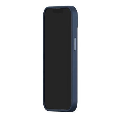 Baseus Liquid Silica iPhone 14 Plus telefontok + üvegfólia (kék)