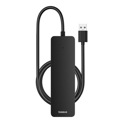 Baseus UltraJoy Series Lite 4-Port hub 200 cm, USB - 4xUSB3.0 (fekete)