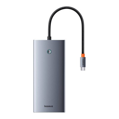 Baseus PortalJoy Hub 13 az 1-ben  USB-C / HDMI+DP+VGA+C+USB+PD+RJ45+SD/TF+3,5 mm (szürke)