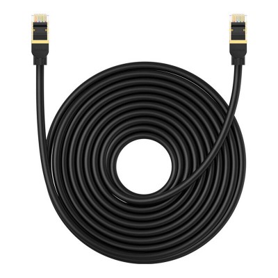 Baseus hálózati kábel Cat.8, Ethernet RJ45, 40 Gbps, 10m (fekete)