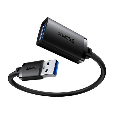 Baseus AirJoy USB 3.0 hosszabbítókábel, 1 m (fekete)