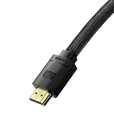 Baseus High Definition HDMI kábel, 8K@60Hz, 8m (fekete) 