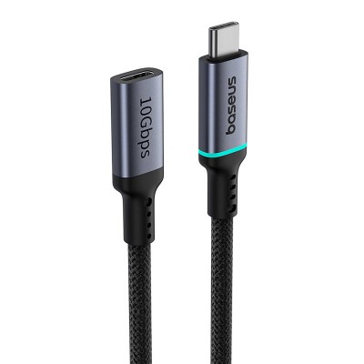 Baseus High Definition hosszabbító kábel USB-C 10Gbps, 0,5m (fekete)