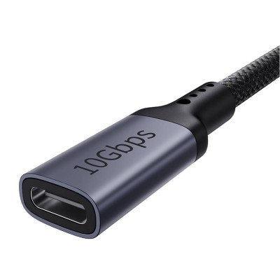 Baseus High Definition hosszabbító kábel USB-C 10Gbps, 0,5m (fekete)