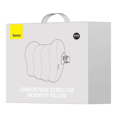 Baseus ComfortRide Series Selyem autós fejtámla párna (fekete) 