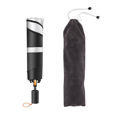 Baseus CoolRide Kétrétegű szélvédő árnyékoló, kis esernyő (fekete)