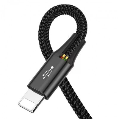 Baseus Fast 4 az 1-ben USB-kábel 2xUSB-C / Lightning / Micro 3,5A 1,2 m, fekete