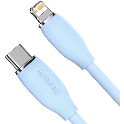 Baseus Jelly USB-C - Lightning kábel, 20W, 2m kék