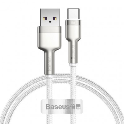 Baseus Cafule USB-USB-C kábel, 66 W, 1 m, fehér