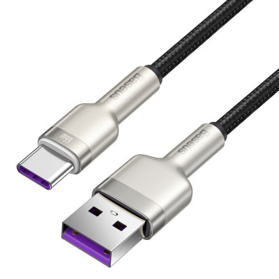 Baseus Cafule USB-USB-C kábel, 66 W, 2 m, fekete