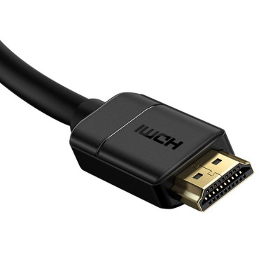 Baseus HDMI 2.0 kábel, 4K 30Hz, 3D, HDR, 18Gbps, 8m, fekete