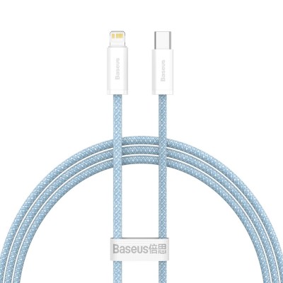 Baseus USB-C kábel a Lightning Dynamic sorozat, 20 W, 1 m (kék)