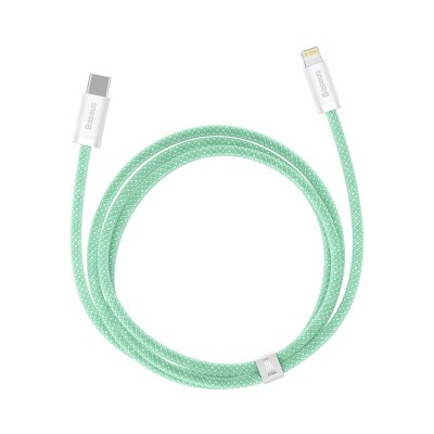 Baseus Dynamic sorozat USB-C / Lightning  kábel, 20 W, 1 m, zöld