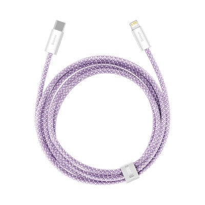 Baseus USB-C kábel a Lightning Dynamic sorozathoz, 20 W, 2 m (lila)