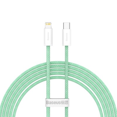 Baseus USB-C kábel a Lightning Dynamic sorozathoz, 20 W, 2 m (zöld)