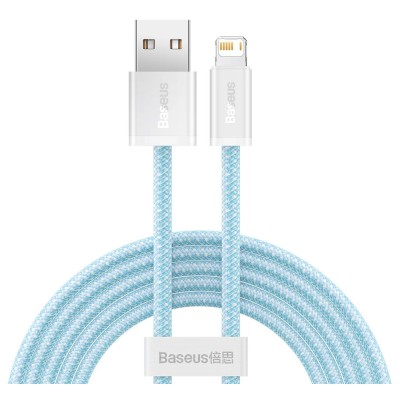 Baseus Dynamic Lightning USB-kábel, 2,4A, 1m (kék)