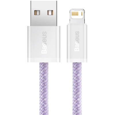 Baseus Dynamic Lightning USB-kábel, 2,4A, 2m (lila)