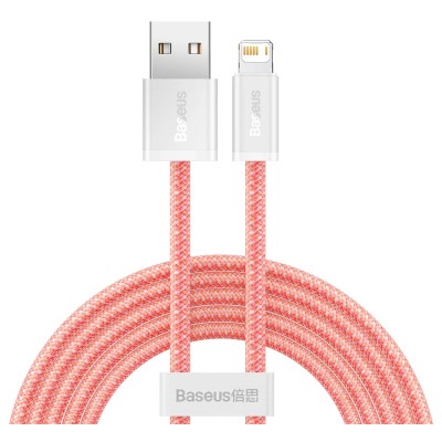 Baseus Dynamic Lightning USB-kábel, 2,4A, 2m (narancs)