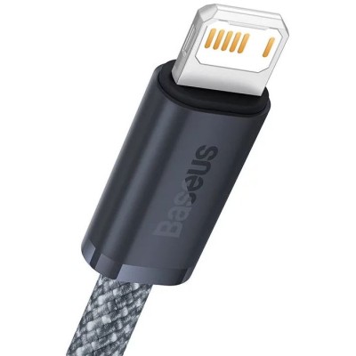 Baseus Dynamic Series USB - Lightning kábel, 2.4A, 2m, szürke