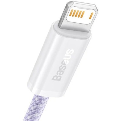 Baseus Dynamic 2 series USB - Lightning töltőkábel, adatkábel, 2.4A, 1m (lila)