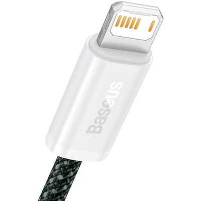 Baseus Dynamic 2 series USB - Lightning töltőkábel, adatkábel, 2.4A, 1m (zöld)