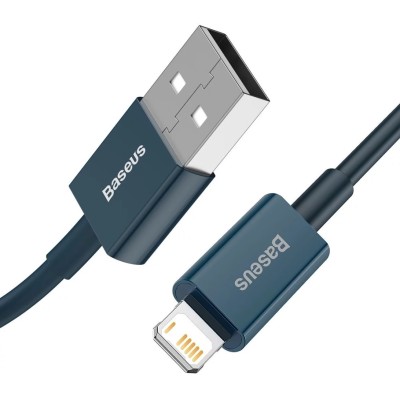 Baseus USB-kábel a Lightning Superior sorozat, 2,4 A, 2 m (kék)