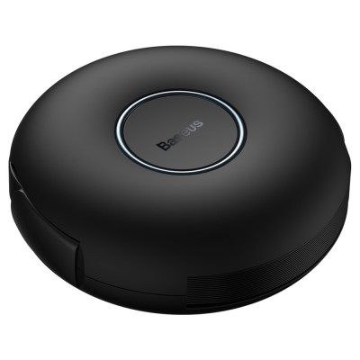 Baseus Zinc 3 az 1-ben mágneses visszahúzható kábel szett USB-C - micro USB / USB-C / Lightning, 20W, 1m fekete