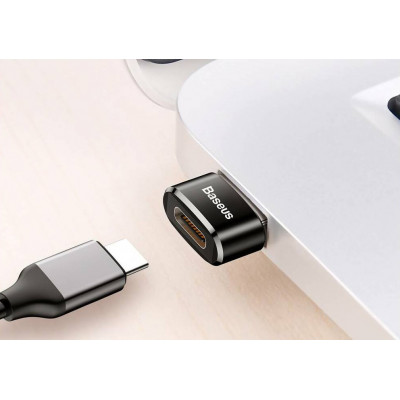 Baseus  adapter  USB-C - USB Micro, fekete