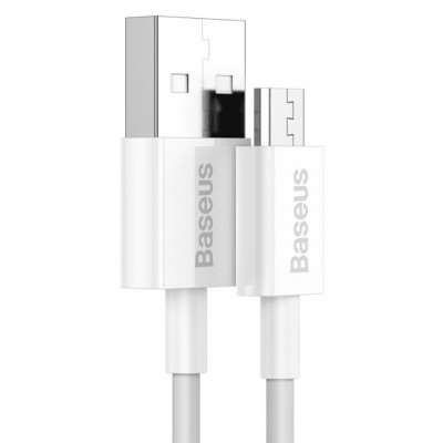 Baseus Superior sorozatú USB-Micro USB kábel, 2A, 1m, fehér