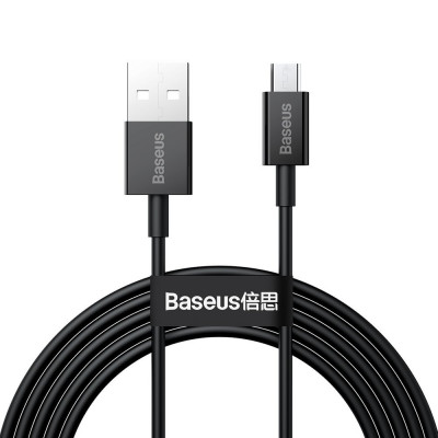 Baseus Superior Series USB-Micro USB kábel, 2A, 2m, fekete