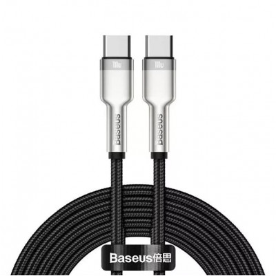 Baseus Cafule USB-C – USB-C kábel, 100 W, 2 m, fekete