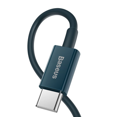 Baseus USB-C kábel a Lightning Superior sorozat, 20 W, PD, 2 m, kék