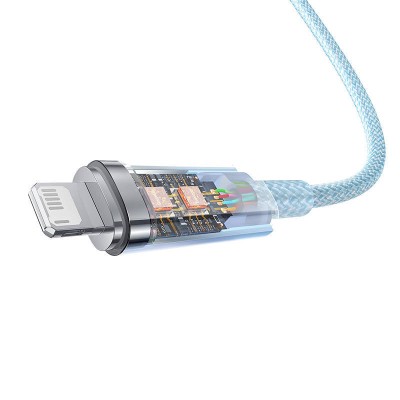 Baseus Explorer Sorozat USB / Lightning gyorstöltő kábel 1m, 2.4A (kék)