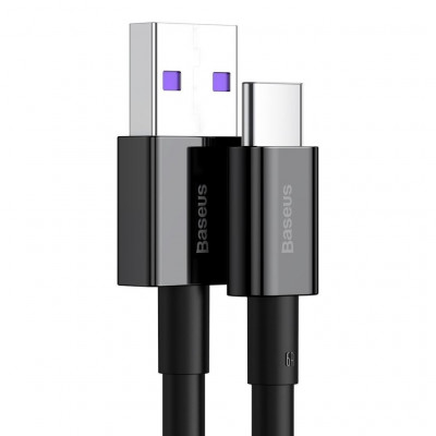 Baseus Superior sorozatú kábel USB-USB-C, 66 W, 2 m, fekete